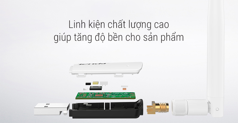Phân phối USB thu sóng Wifi tốc độ 300Mbps Tenda U1 chính hãng
